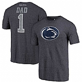Penn State Nittany Lions Fanatics Branded Navy Greatest Dad Tri Blend T-Shirt,baseball caps,new era cap wholesale,wholesale hats